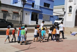 Taller de educación medio ambiental con los pequeños