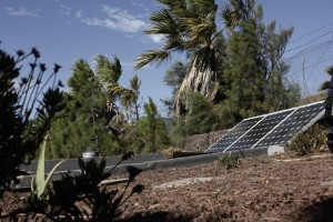 Energías renovables en la casa de paja