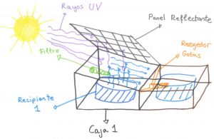 Esquema inicial del Water Violet